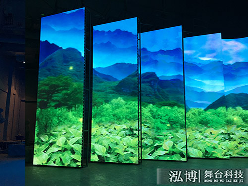 多塊屏聯動-機械傳動