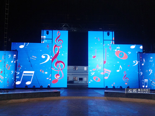 對開-顯示屏機械傳動